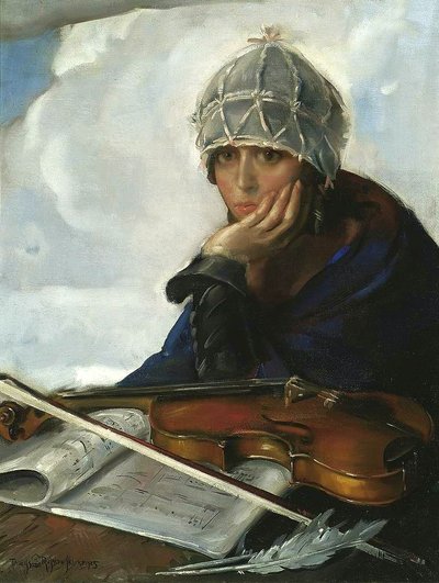 Melancholie door Tadeusz Pruszkowski